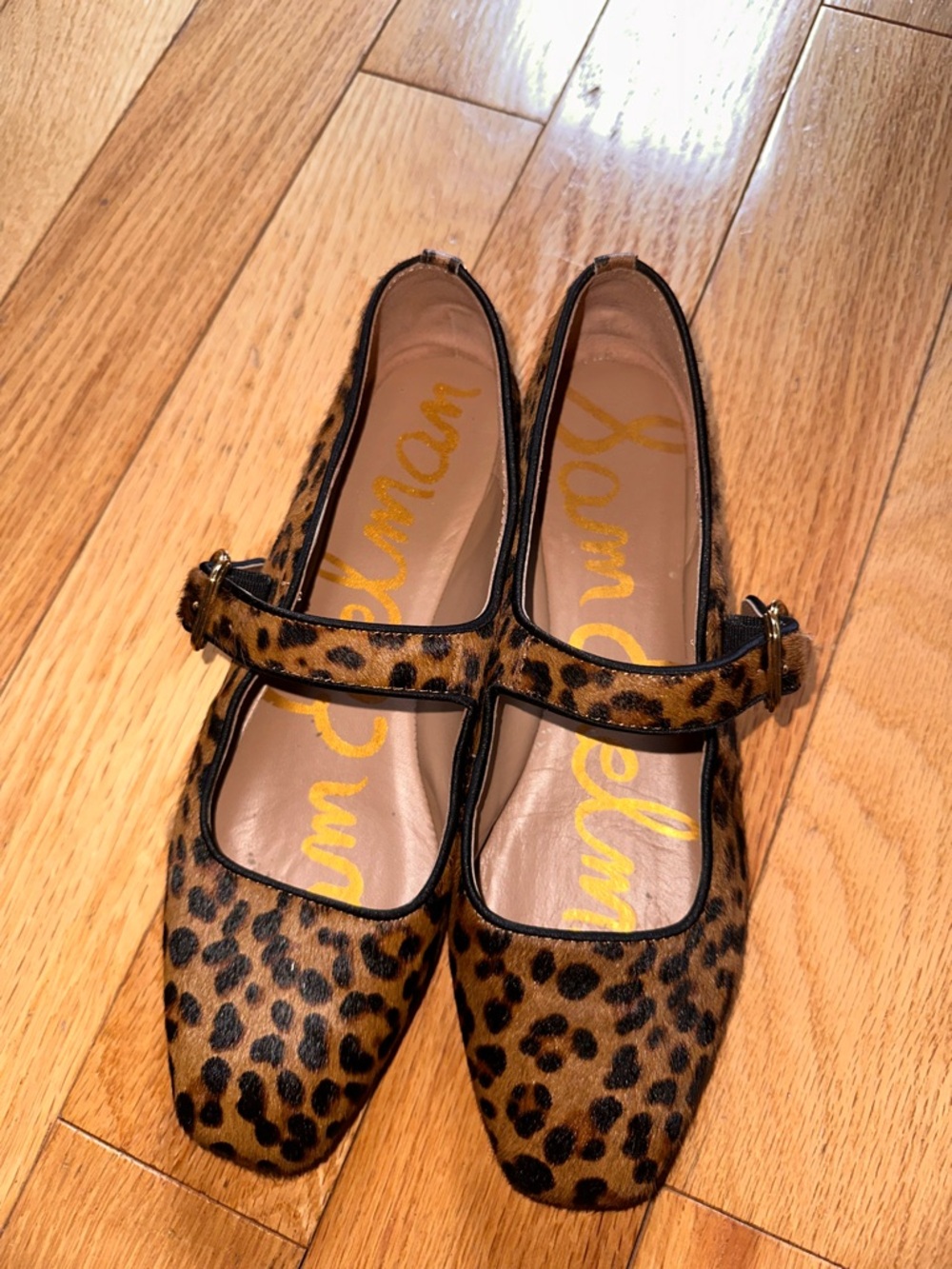 Sam Edelman Leopard Mary Jane Flat - Picture 5 of 6